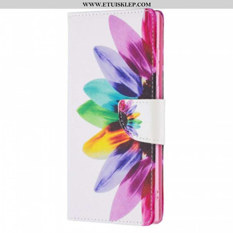 Etui Na Telefon Pokrowce do Samsung Galaxy S21 Ultra 5G Akwarela Kwiat